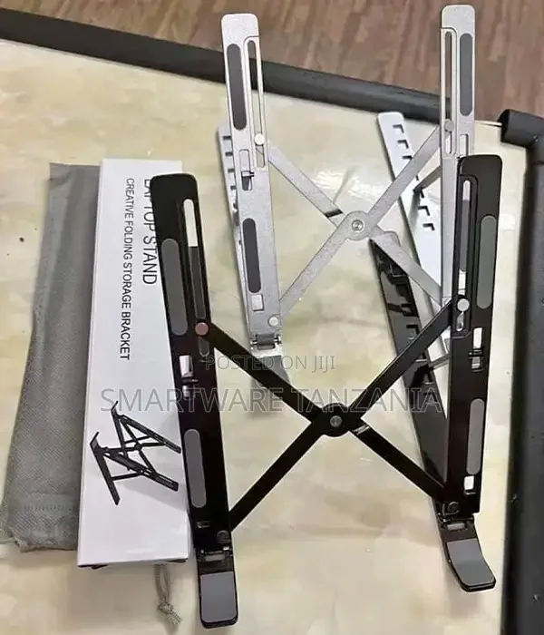 Adjustable Laptop Stand, Ergonomic Holder Riser - Buy in Dar es Salaam, Tanzania | Smartware