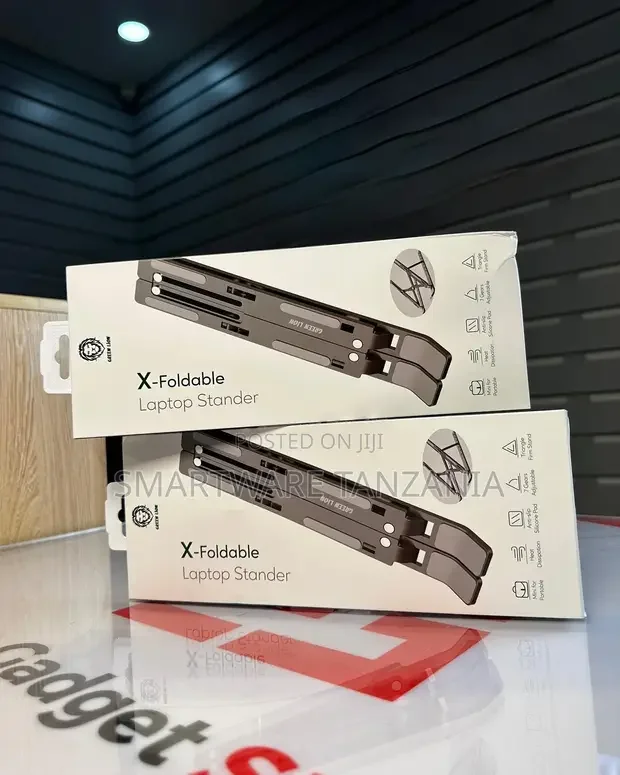 Adjustable Laptop Stand Riser for Macbook & Tablets - Buy in Dar es Salaam, Tanzania | Smartware