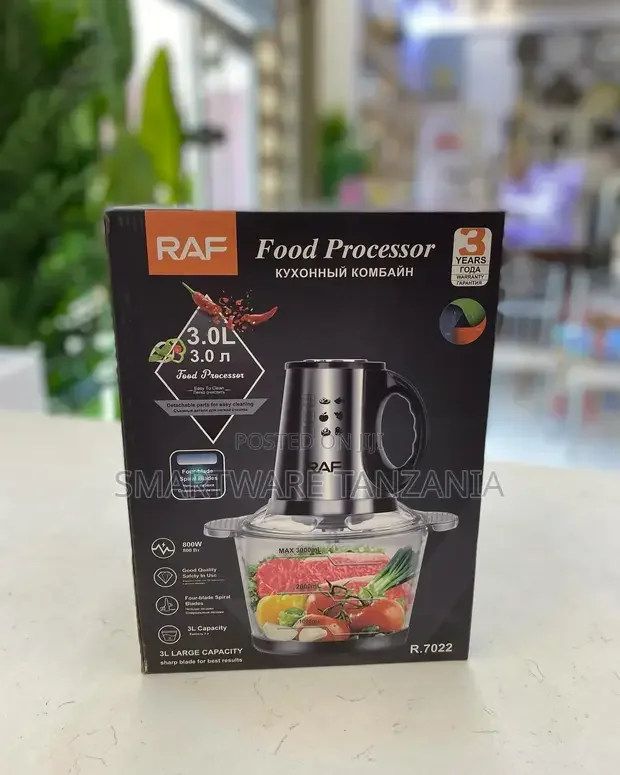 Large Capacity RAF Electric Blender 600W Food Processor - Buy in Dar es Salaam, Tanzania | Smartware