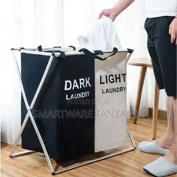 Collapsible Laundry Basket for Dark & Light Clothes - Buy in Dar es Salaam, Tanzania | Smartware