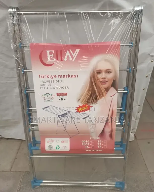 Laundry Dryer Rack, Stainless Steel Winged Clothes Horse