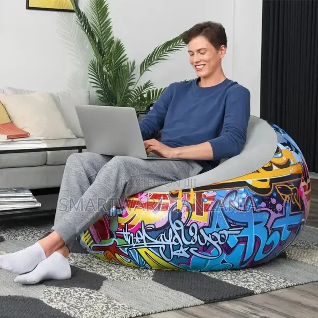 Lazy Sofa Inflatable Couch Home Decor - Buy in Dar es Salaam, Tanzania | Smartware