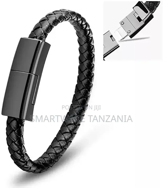 Stylish Leather USB Bracelet - Buy in Dar es Salaam, Tanzania | Smartware