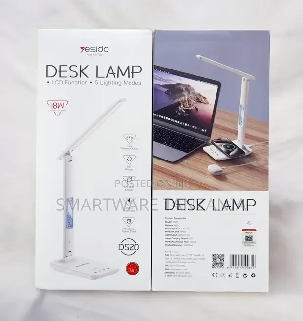 LED Desk Lamp with 10W Wireless Charging - Buy in Dar es Salaam, Tanzania | Smartware