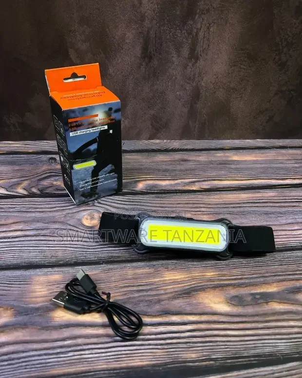 Super Bright LED Headlamp Flashlight with Red Taillight - Buy in Dar es Salaam, Tanzania | Smartware
