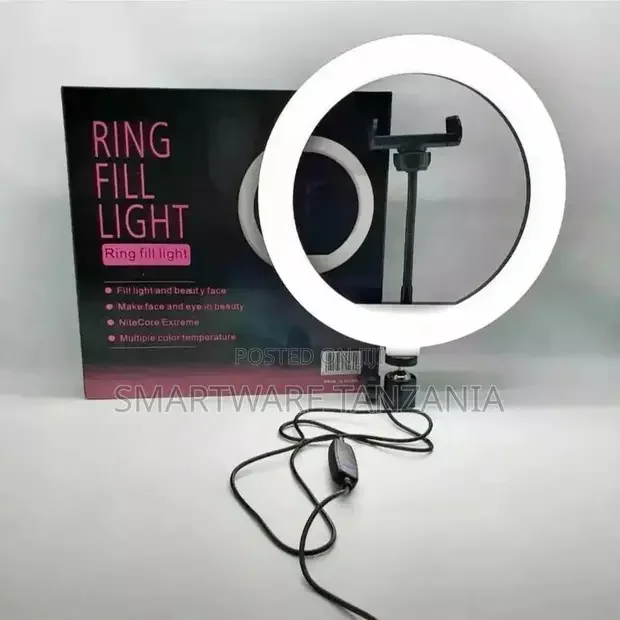 LED Ring Light For Camera, Phone Tiktok Youtube Video Shoot