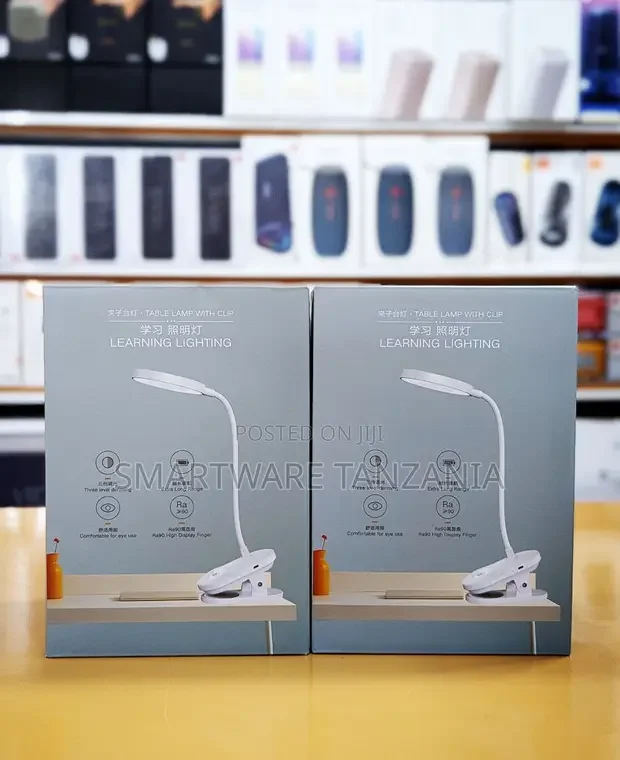 LED Table Lamp With Clip Flexible Gooseneck Eye Care Study Reading - Buy in Dar es Salaam, Tanzania | Smartware