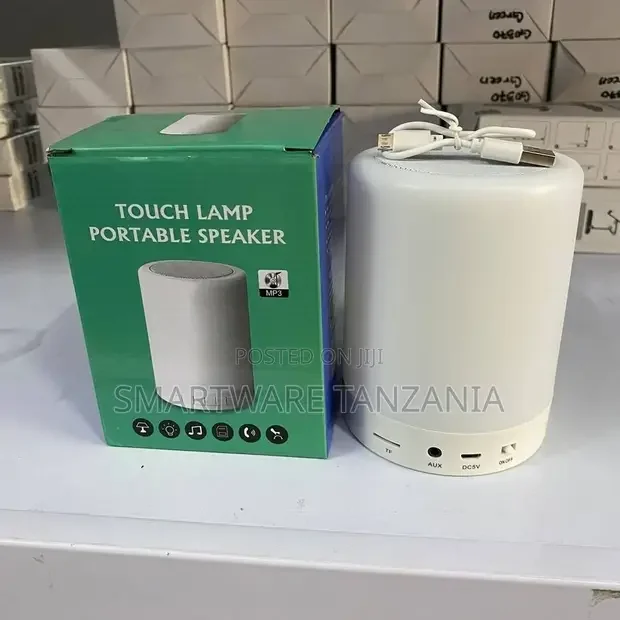 LED Touch Lamp Speaker With Portable Bluetooth Hifi Speaker