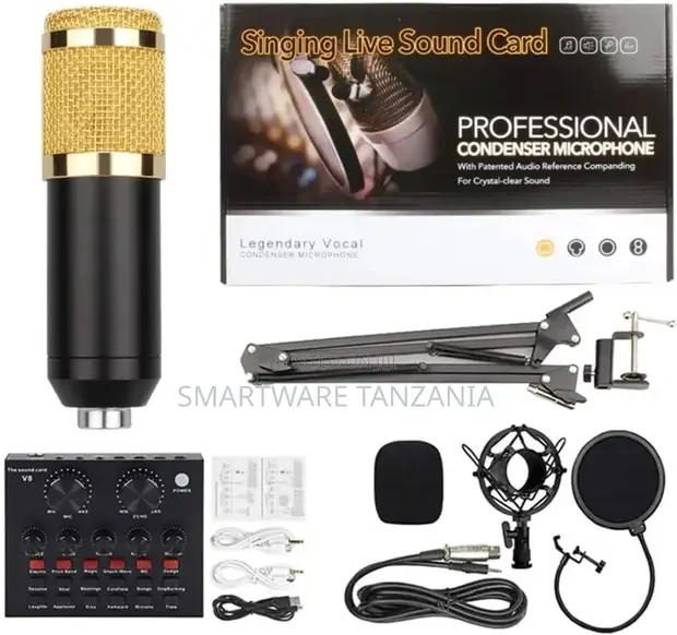 Legendary Vocal Professional Condenser Microphone Kit - Buy in Dar es Salaam, Tanzania | Smartware