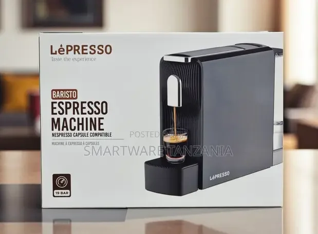 LePresso Baristo Espresso Machine 19 Bar Nespresso Compatible - Buy in Dar es Salaam, Tanzania | Smartware