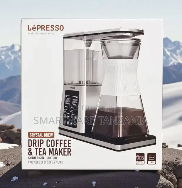 LePresso Crystal Brew Smart Drip Coffee And Tea Maker - Buy in Dar es Salaam, Tanzania | Smartware