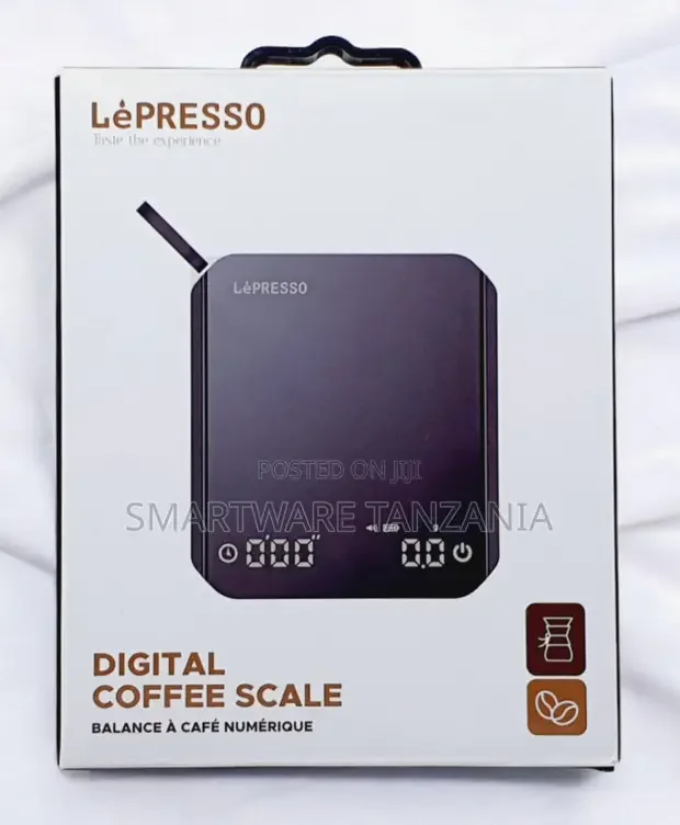 LePRESSO Digital Coffee Scale Timer - Buy in Dar es Salaam, Tanzania | Smartware