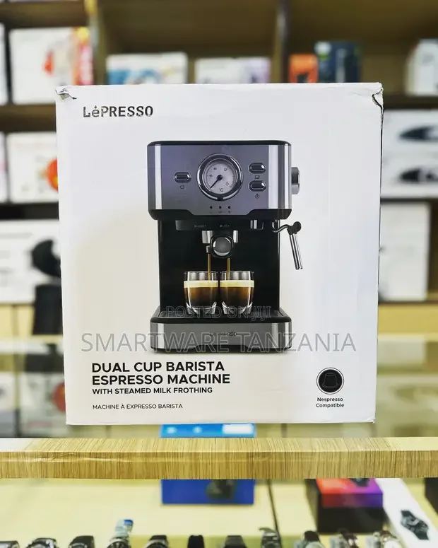 Lepresso Dual Cup Barista Espresso Machine - Buy in Dar es Salaam, Tanzania | Smartware