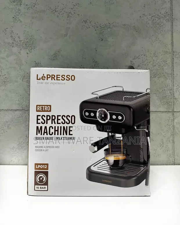 LePresso LP012 Retro Espresso Machine 15 Bar - Buy in Dar es Salaam, Tanzania | Smartware