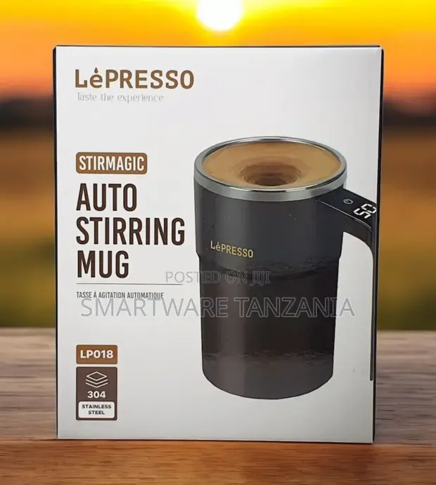 Lepresso LP018 Stirmagic Auto Stirring Mug - Buy in Dar es Salaam, Tanzania | Smartware