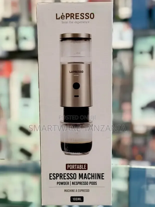LePresso Portable Espresso Machine 100ml - Buy in Dar es Salaam, Tanzania | Smartware