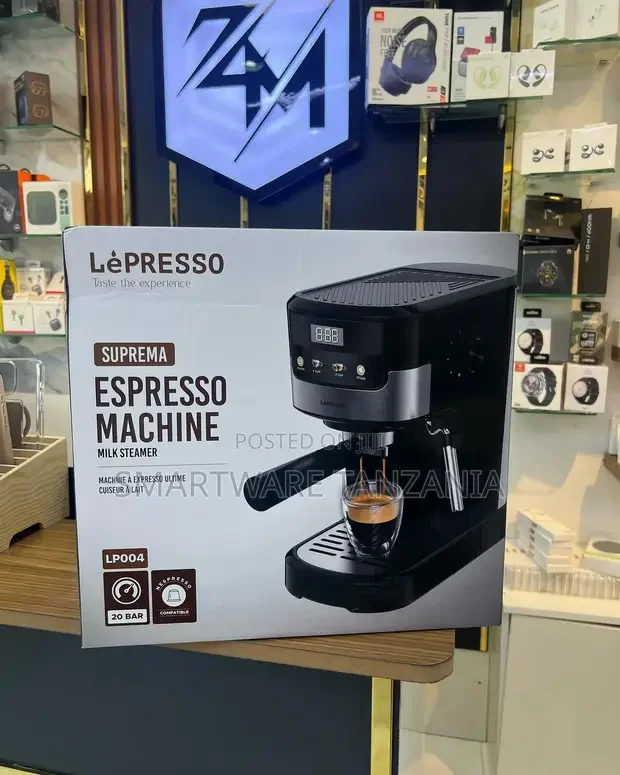 Lepresso Suprema Espresso Coffee Machine - Buy in Dar es Salaam, Tanzania | Smartware