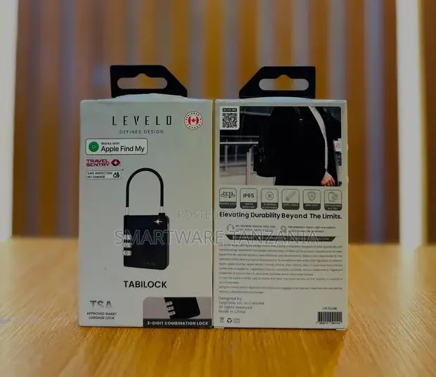 Levelo TSA Approved Luggage Lock with Apple Find My - Buy in Dar es Salaam, Tanzania | Smartware