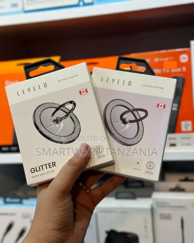 Levelo Glitter Phone Ring Holder - Buy in Dar es Salaam, Tanzania | Smartware