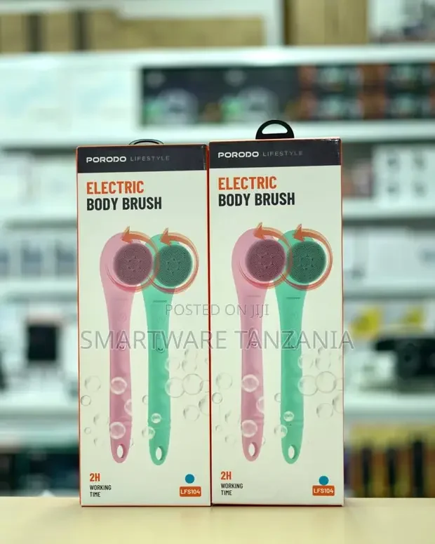 Lfs104 Electric Body Brush - Waterproof, Rechargeable, 2 Speeds - Buy in Dar es Salaam, Tanzania | Smartware