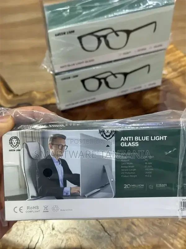 Lightweight Frame Computer Glasses Anti Eyestrain UV Glare - Buy in Dar es Salaam, Tanzania | Smartware
