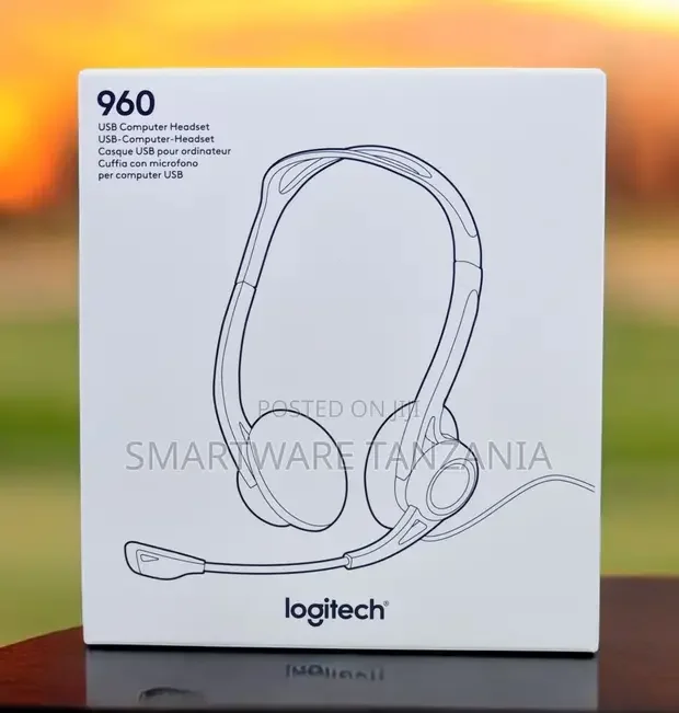Logitech 960 USB Computer Headset for Clear Calls - Buy in Dar es Salaam, Tanzania | Smartware