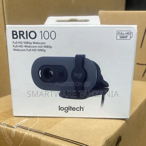 Logitech Brio 100 Full HD 1080p USB Webcam - Buy in Dar es Salaam, Tanzania | Smartware
