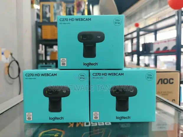 Logitech C270 HD Webcam with Built-in Mic - Buy in Dar es Salaam, Tanzania | Smartware