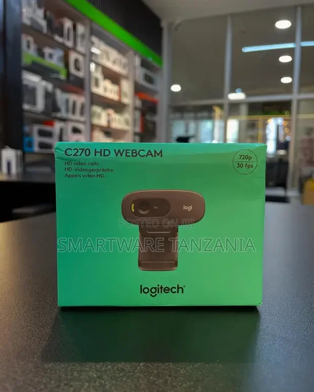 Logitech C270 HD Webcam 720p 30fps - Buy in Dar es Salaam, Tanzania | Smartware