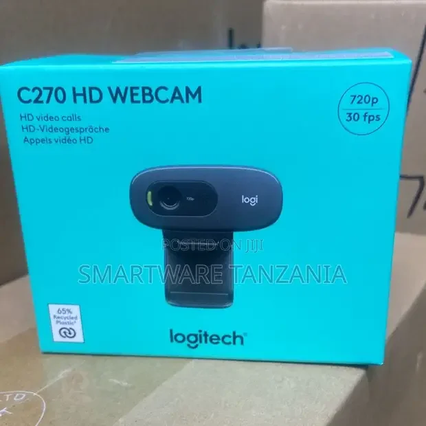 Logitech C270 HD Webcam 720p Video Calls - Buy in Dar es Salaam, Tanzania | Smartware