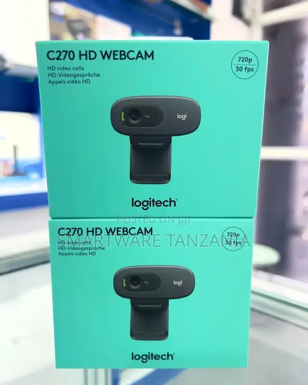 Logitech C270 Webcam HD Video Call Camera - Buy in Dar es Salaam, Tanzania | Smartware
