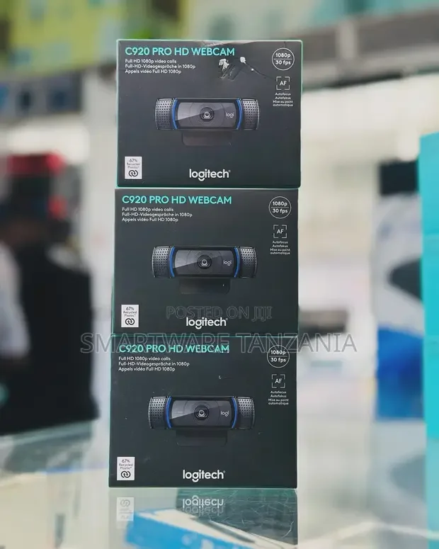 Logitech C920 Pro HD Webcam 1080p 30fps - Buy in Dar es Salaam, Tanzania | Smartware
