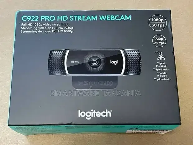 Logitech C922 Pro Streaming HD Webcam 1080p - Buy in Dar es Salaam, Tanzania | Smartware