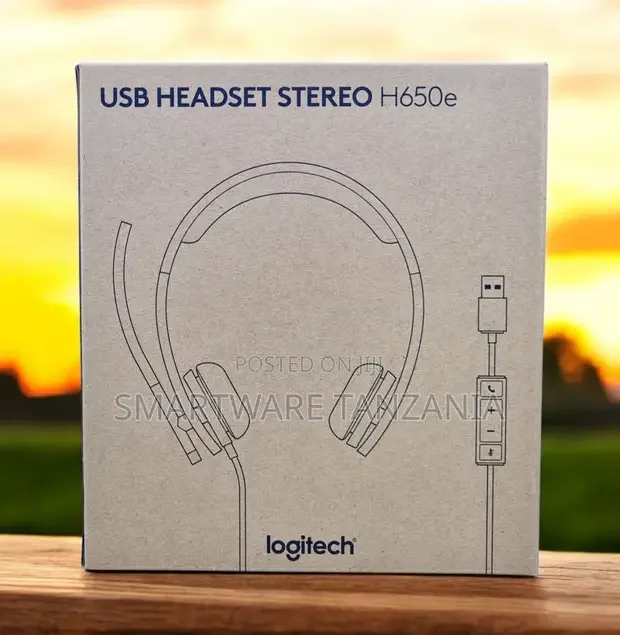 Logitech H650e USB Stereo Headset - Buy in Dar es Salaam, Tanzania | Smartware