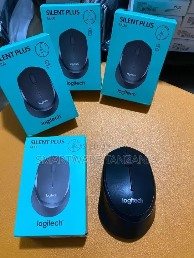 Logitech M330 Bluetooth Mouse 1000 DPI Ambidextrous, Black
