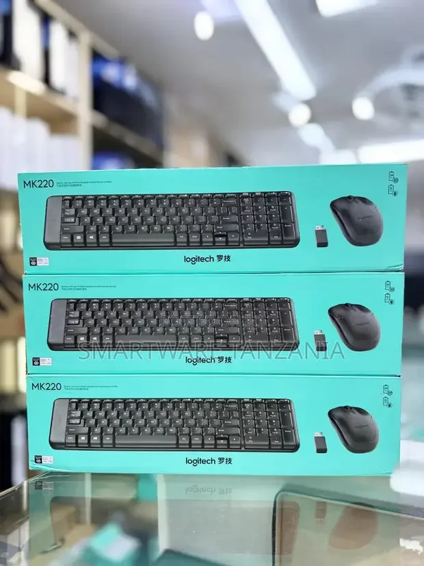 Logitech MK220 Wireless Keyboard and Mouse Combo - Buy in Dar es Salaam, Tanzania | Smartware