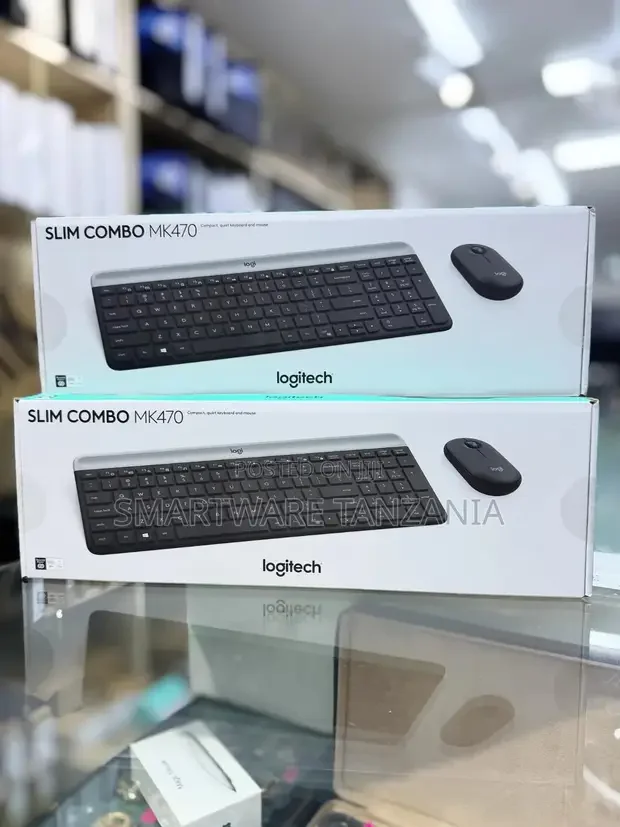Logitech Mk470 Slim Wireless Keyboard and Mouse Combo - Buy in Dar es Salaam, Tanzania | Smartware