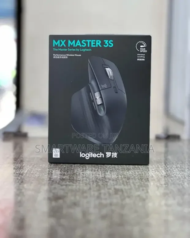 Logitech MX Master 3S Wireless Laser Mouse Black - Buy in Dar es Salaam, Tanzania | Smartware