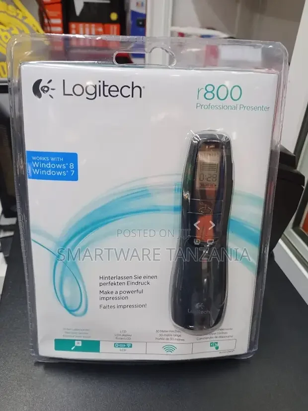 Logitech R800 Wireless Professional Presenter Remote Control - Buy in Dar es Salaam, Tanzania | Smartware