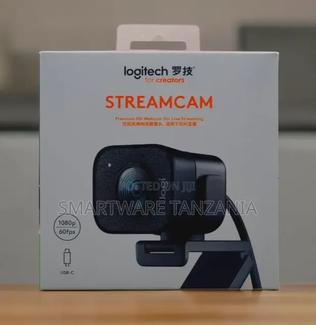 Logitech StreamCam 1080p 60fps USB-C Webcam - Buy in Dar es Salaam, Tanzania | Smartware