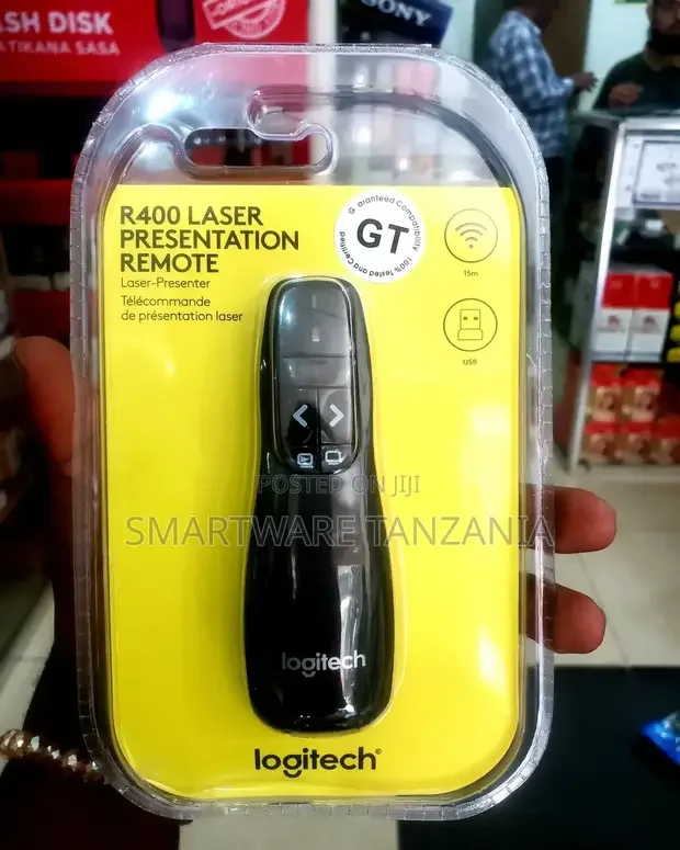 Logitech Wireless Presenter R400 - Buy in Dar es Salaam, Tanzania | Smartware
