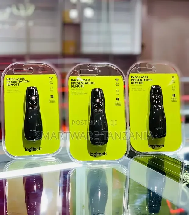 Logitech Wireless Presenter R400 Powerpoint With Laser - Buy in Dar es Salaam, Tanzania | Smartware