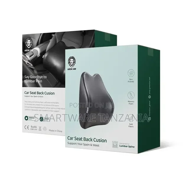 Lumbar Support Pillow Memory Foam Backrest - Buy in Dar es Salaam, Tanzania | Smartware