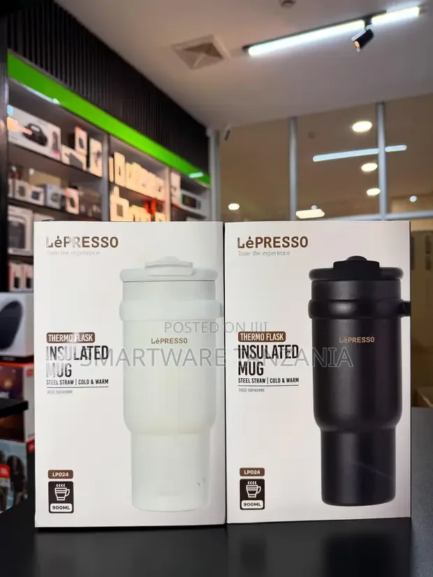 LèPRESSO 900ml Travel Mug With Handle - Buy in Dar es Salaam, Tanzania | Smartware