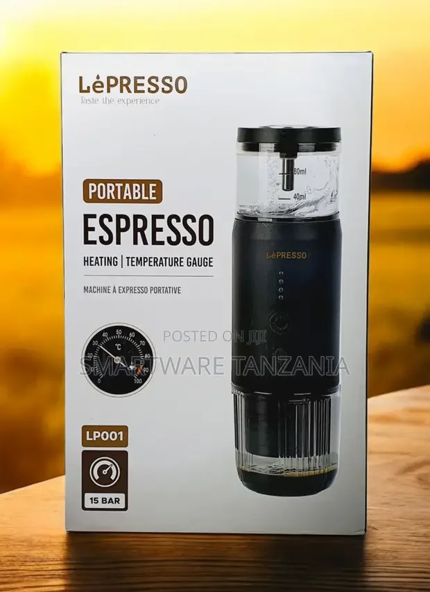 Lépresso Conical Burr Grinder, Rechargeable Adjustable - Buy in Dar es Salaam, Tanzania | Smartware