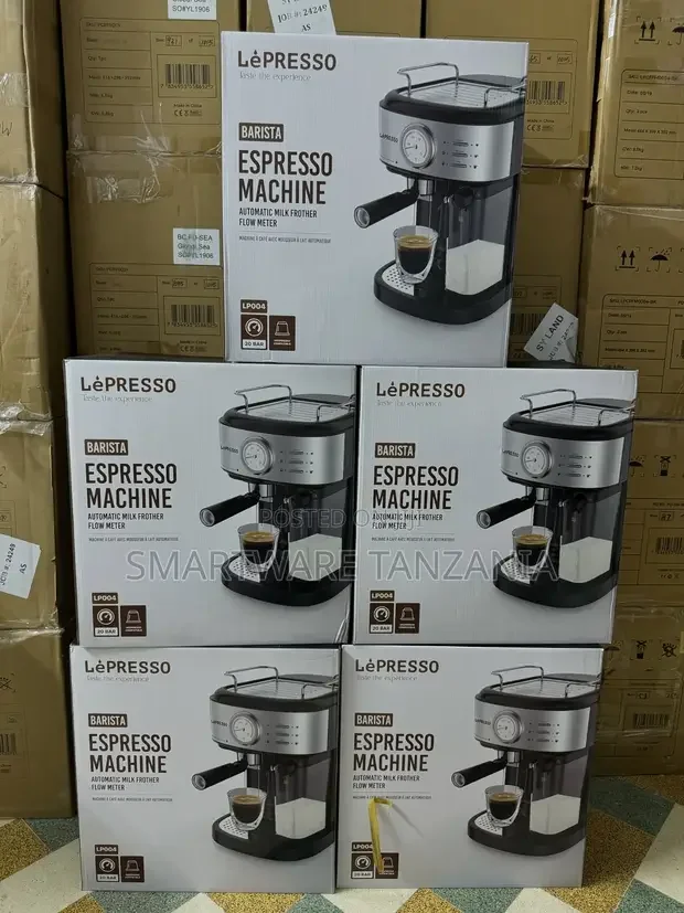 Lėpresso Barista Espresso Machine 20 Bar Coffee Maker - Buy in Dar es Salaam, Tanzania | Smartware