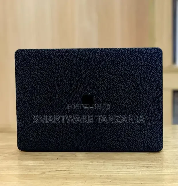Macbook Hard Case Black Pebbled Grain Texture Matte Cover - Buy in Dar es Salaam, Tanzania | Smartware