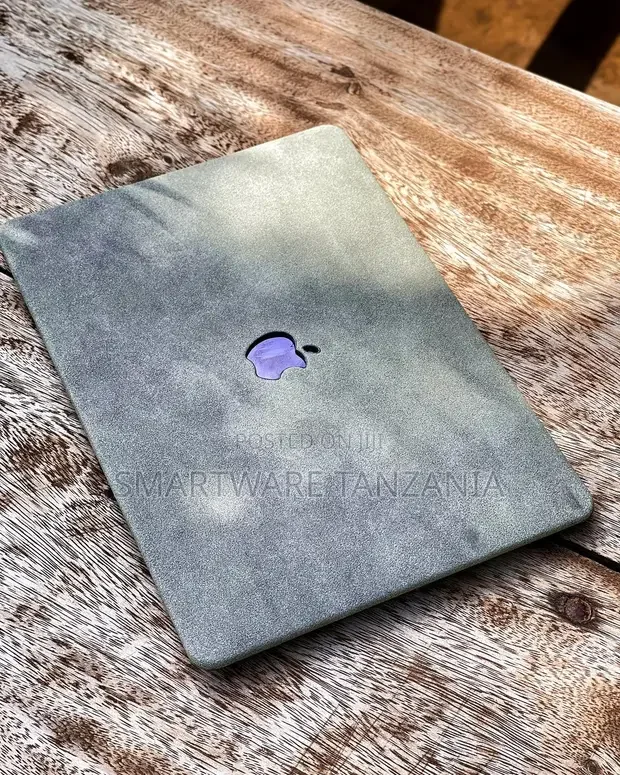 Macbook Hard Case Suede Gray Soft Texture Matte Finish - Buy in Dar es Salaam, Tanzania | Smartware