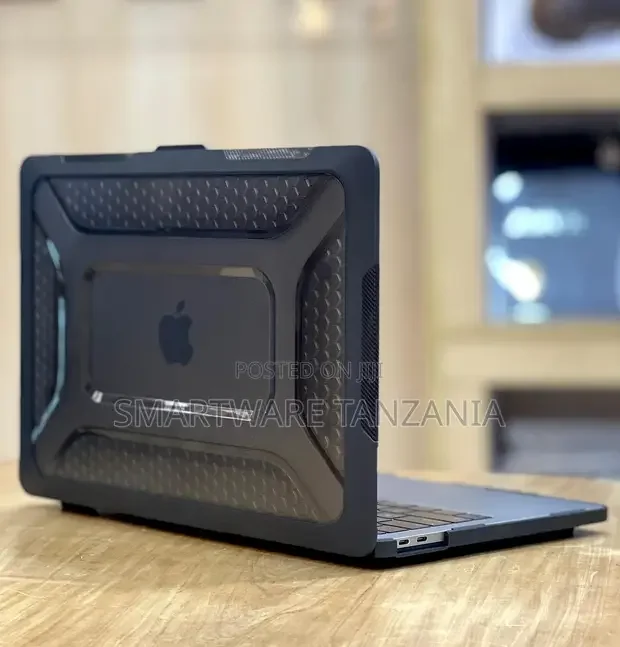 Macbook Rugged Case Honeycomb Clear Shell Black Armor - Buy in Dar es Salaam, Tanzania | Smartware