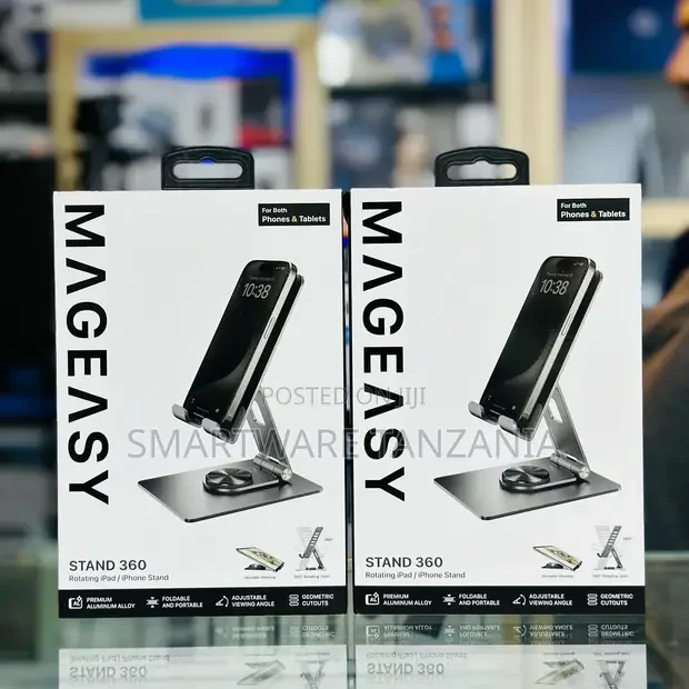 Mageasy Stand 360 Rotating Aluminum iPad iPhone Stand - Buy in Dar es Salaam, Tanzania | Smartware